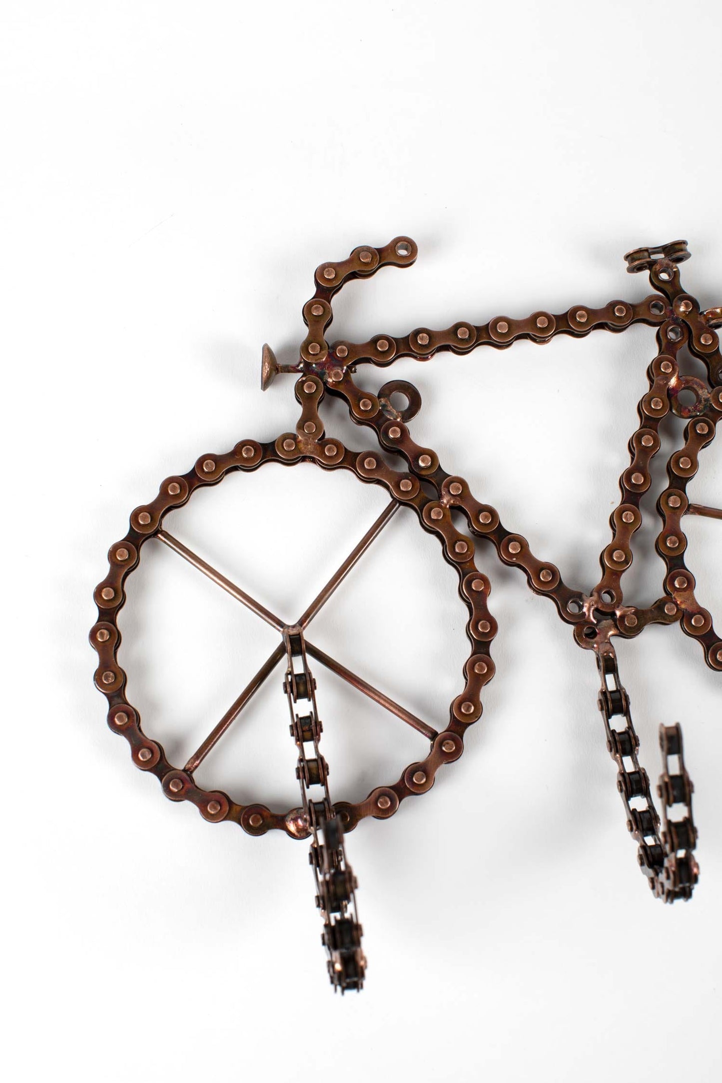 Hooks bike chain 11.5Lx8.5H bronze