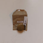 Compass pocket metal/glass1.4Dx.5H antq brass