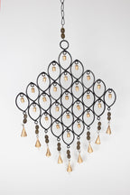 Chime dream diamond 34 bells iron 21x15 black/gold