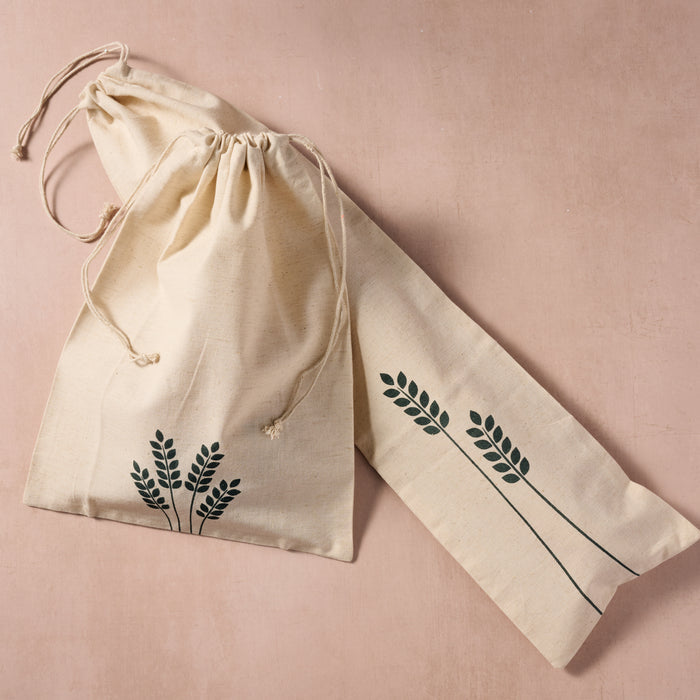 Linen Bread Bag Set