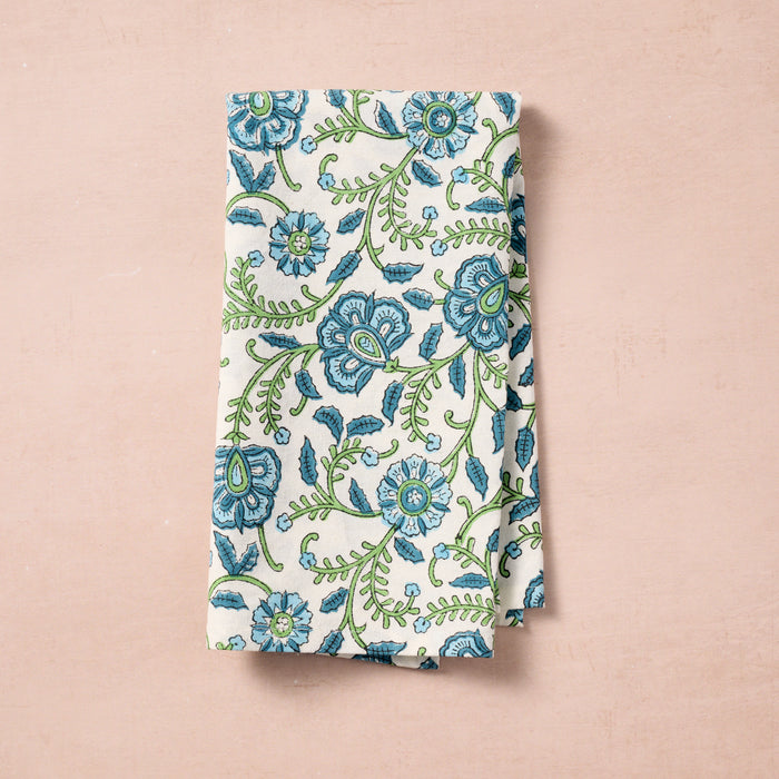 Sharan Floral Block Print Napkin