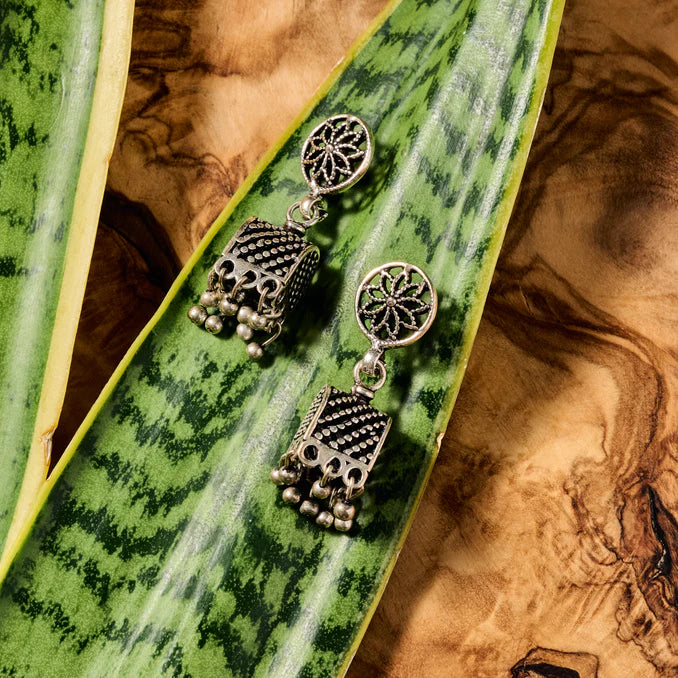 "Dohara Jhumka"  Drop Earrings