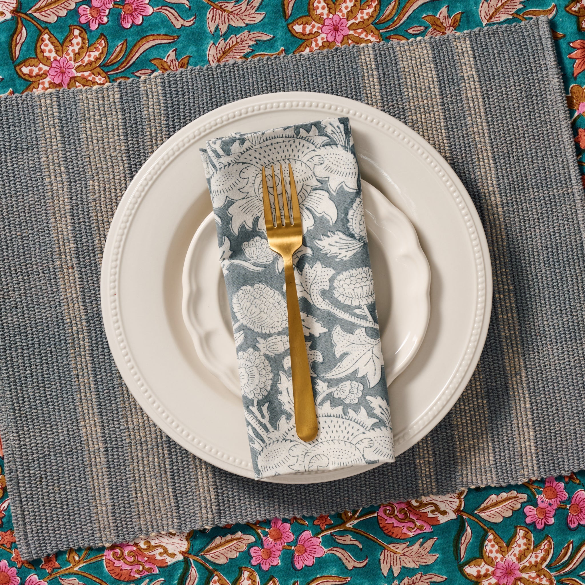 Baadal Blockprint Napkin