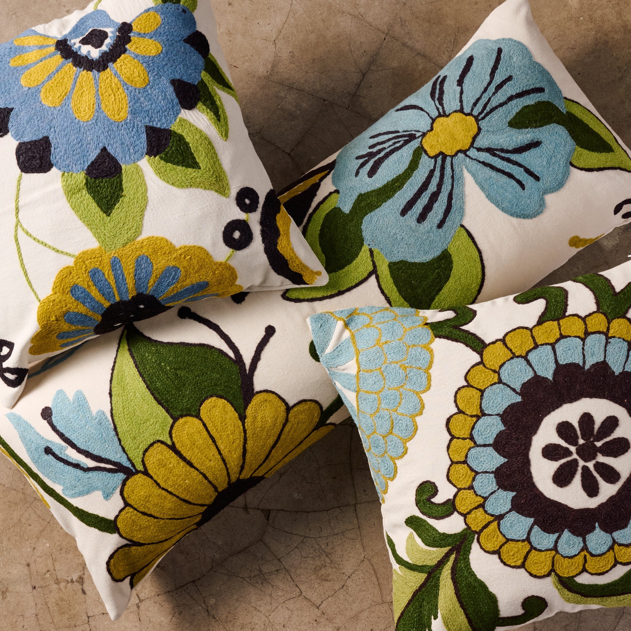 Baga Embroidered Pillow