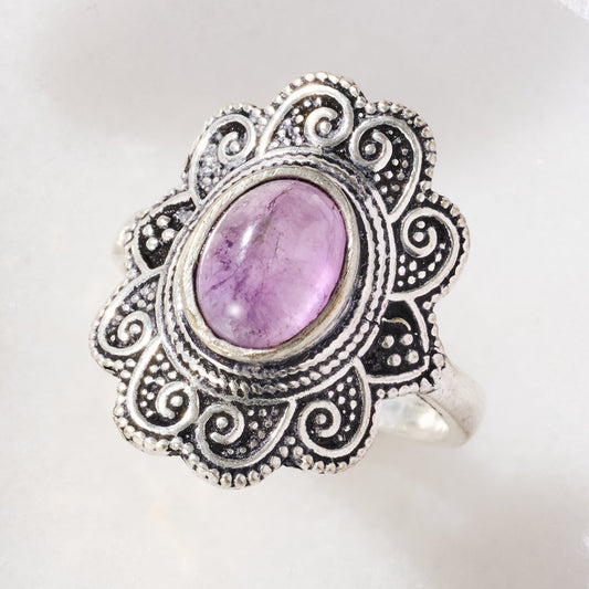 Saroop Amethyst Ring