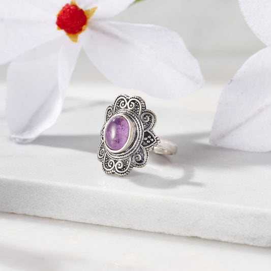 Saroop Amethyst Ring