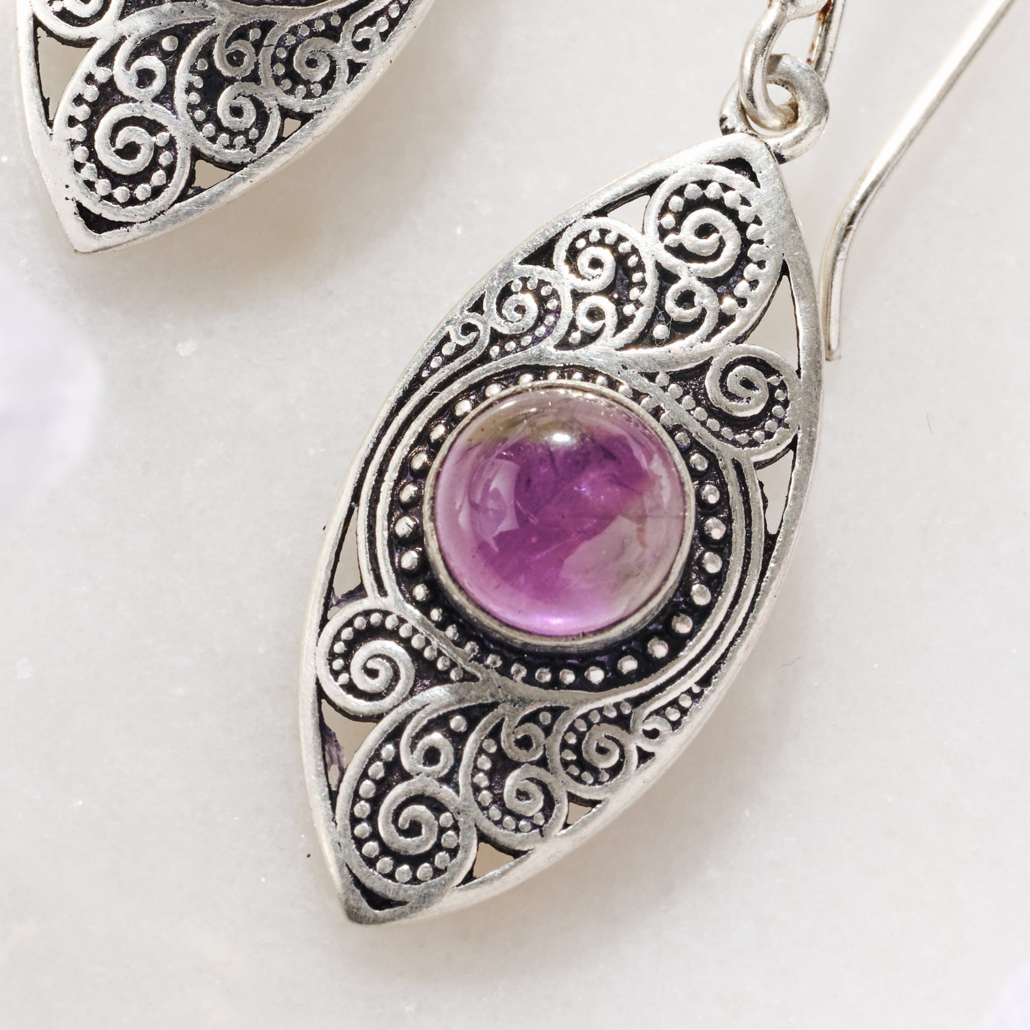 Amethyst "Saroop" Earrings