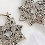Floral "Jali" Earrings
