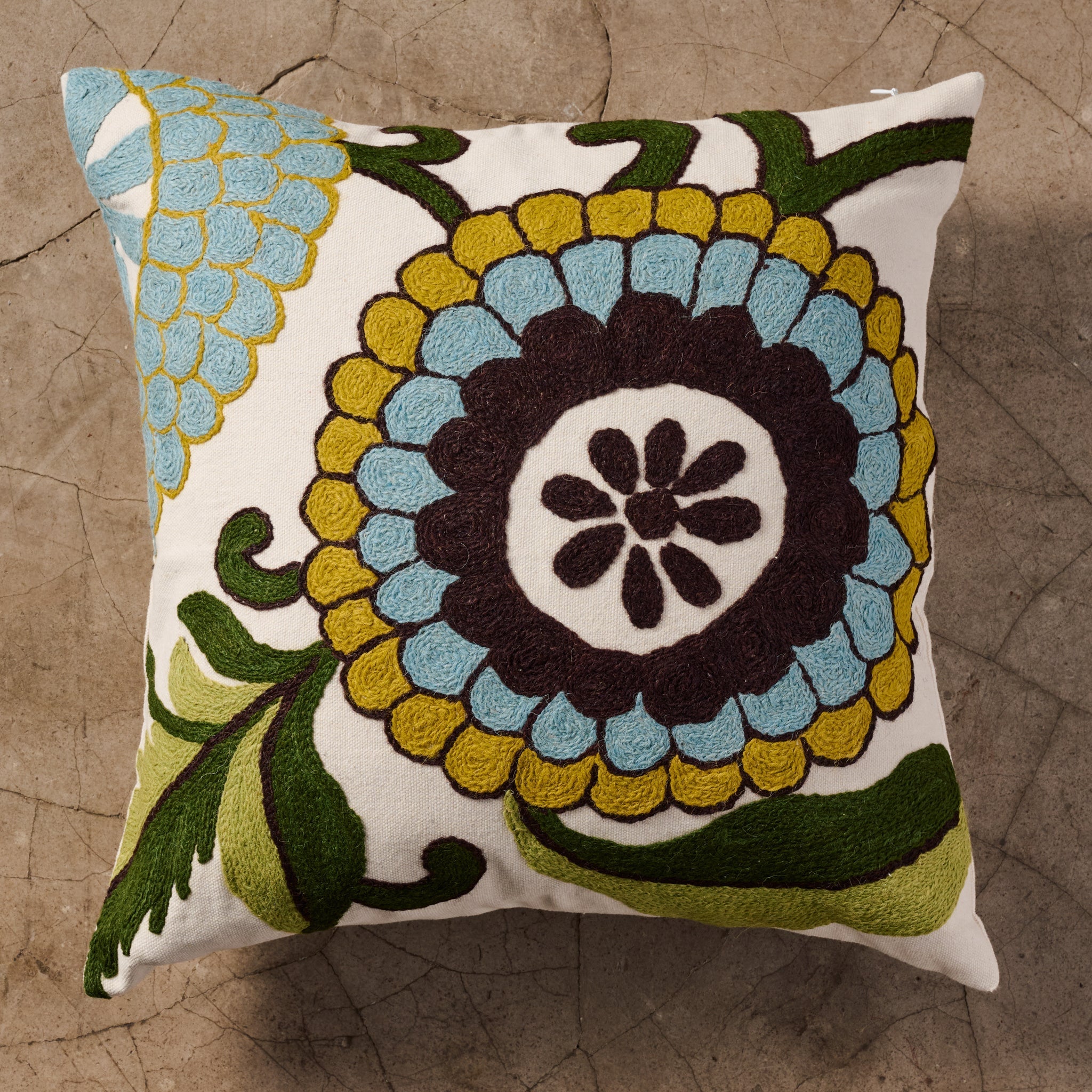 Baga Embroidered Pillow