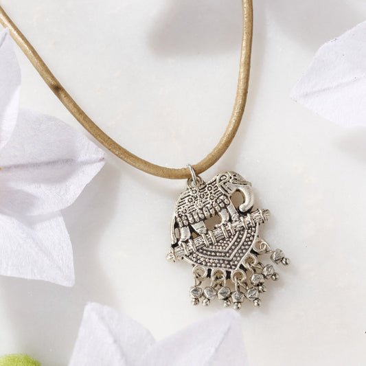 Vijaya Elephant Pendant Necklace