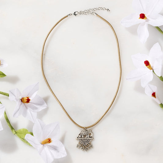 Vijaya Elephant Pendant Necklace