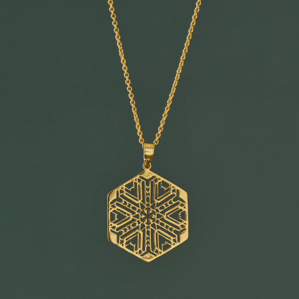 Mandala Brass Medallion Necklace - Ten Thousand Villages