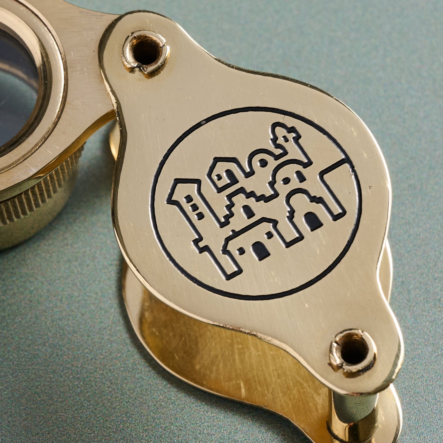 Magnifier TTV folding pocket M/2 glss/br 2Lx.75 br