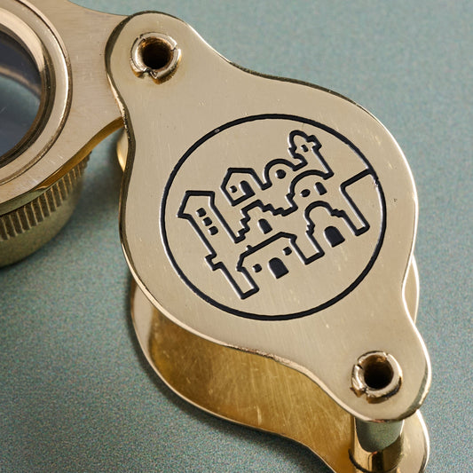 Magnifier TTV folding pocket M/2 glss/br 2Lx.75 br