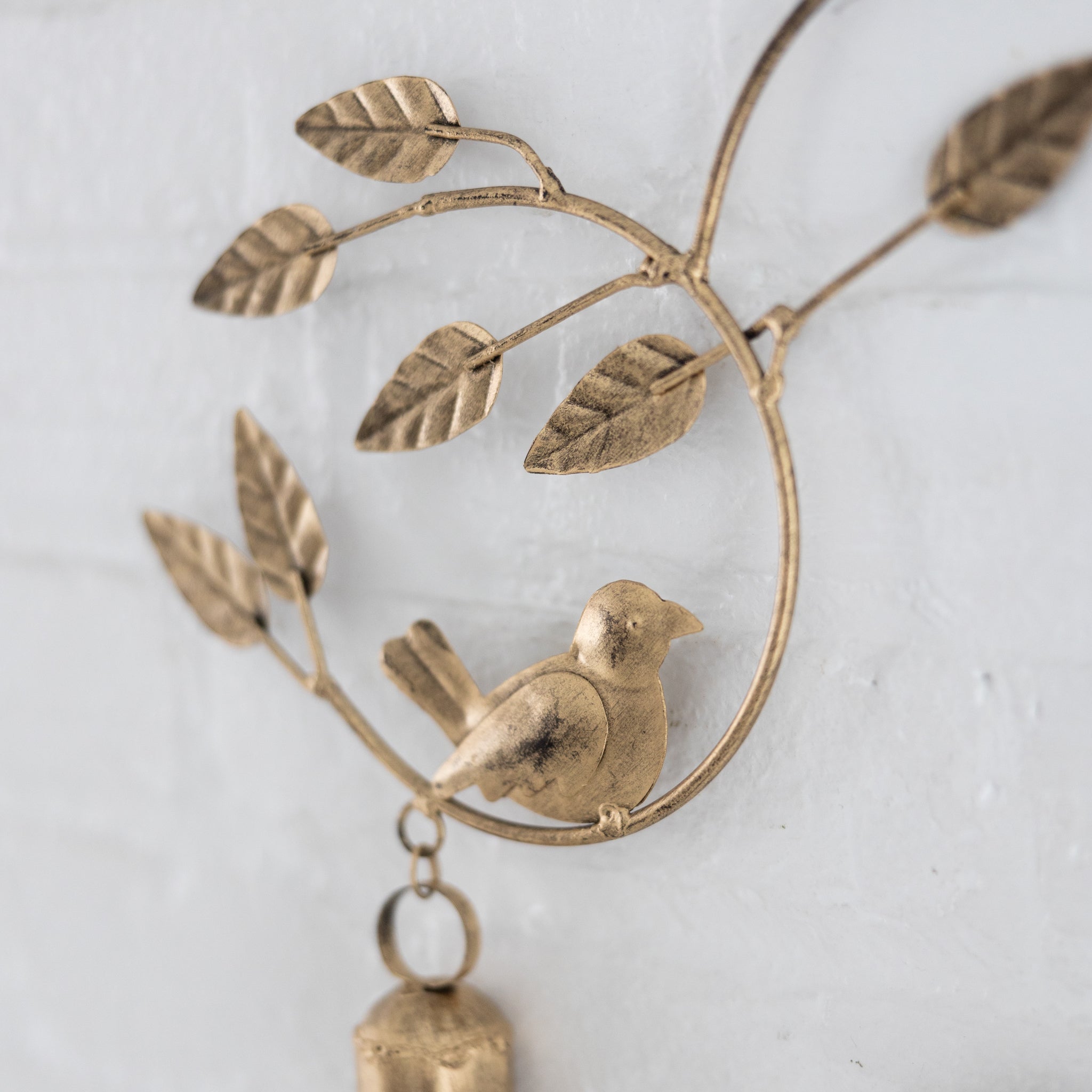 Chime asymmetrical double bird iron 24L gold