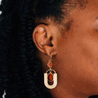 "Adi" Retro U-shped Drop Earrings