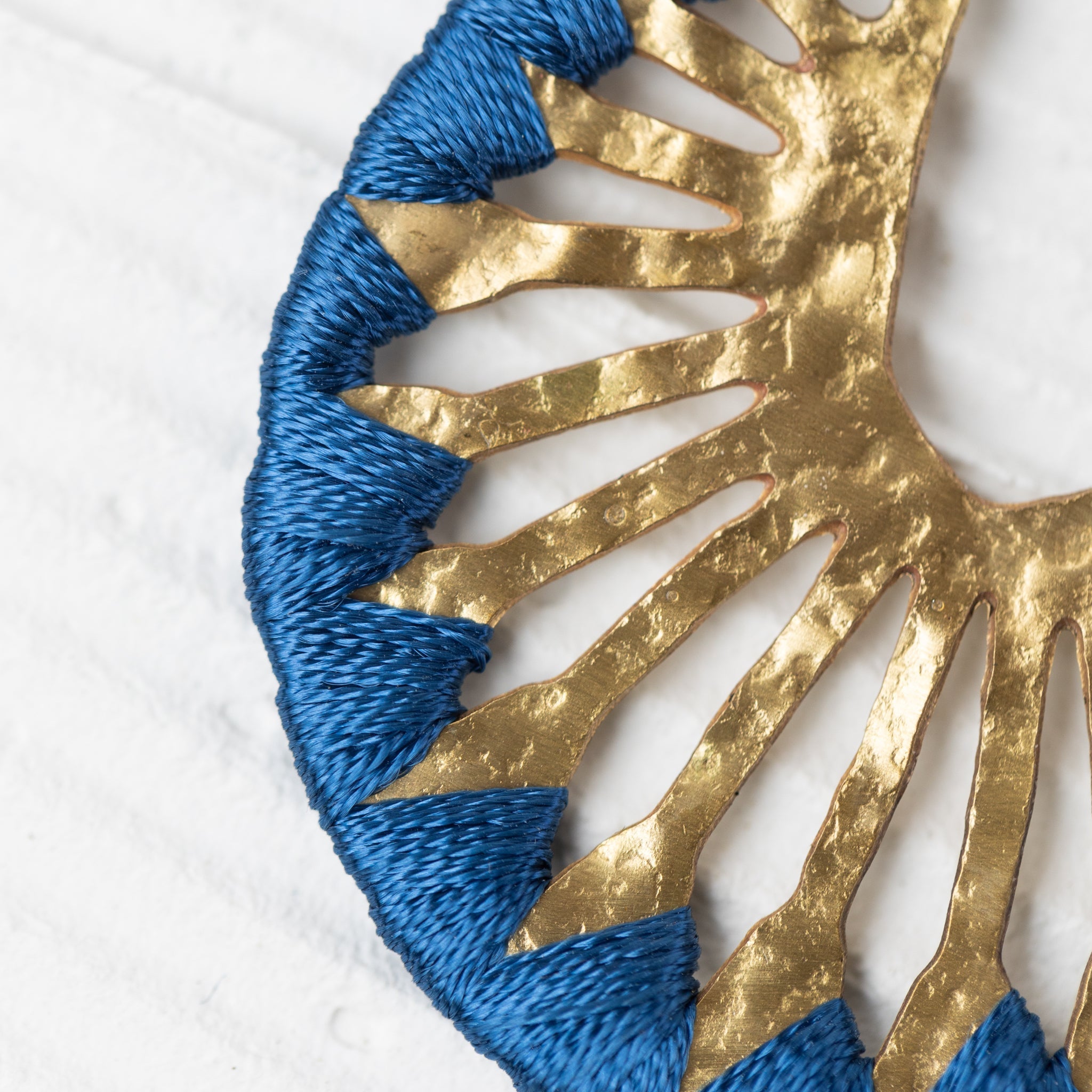 "Roja Sunburst" Drop Earrings