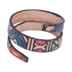 Ring wrap M/10 lthr asst