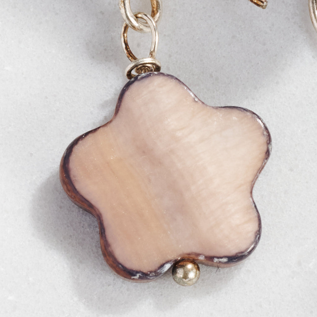 Mother of Pearl "Kudu" Earrings
