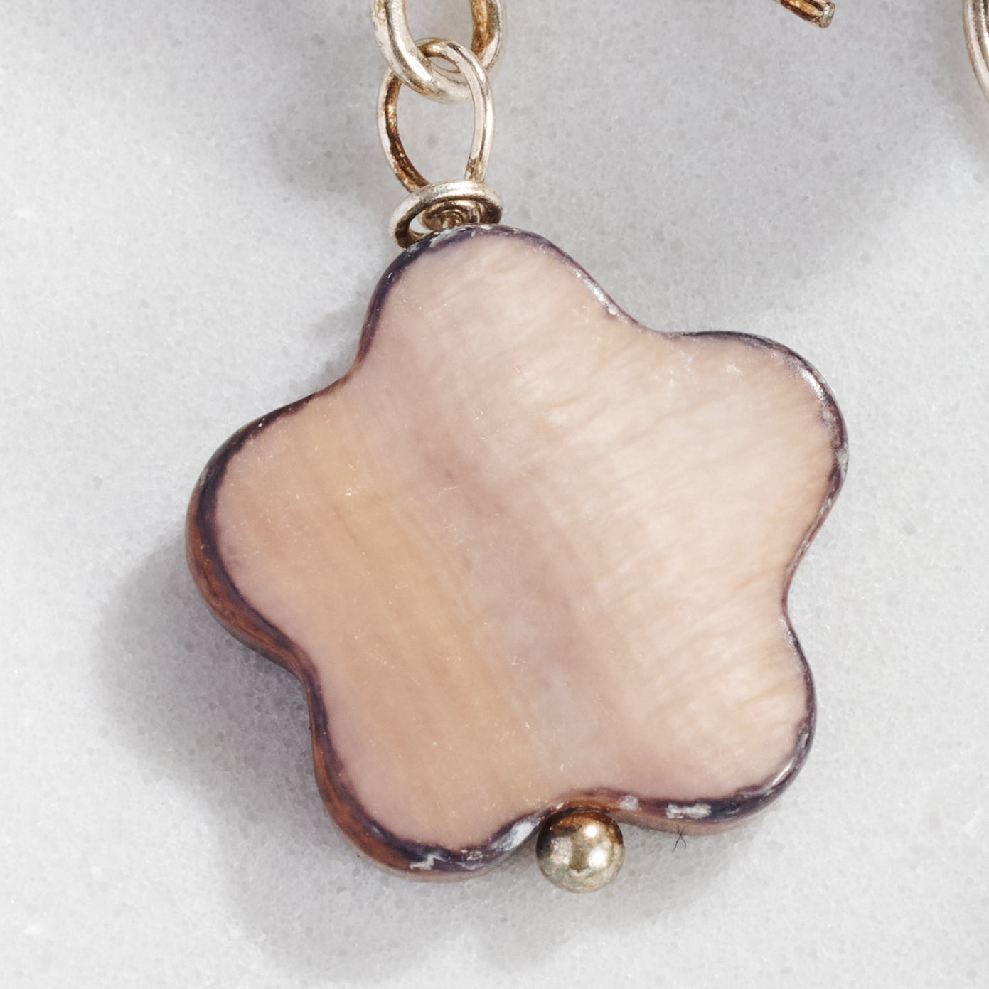 Mother of Pearl "Kudu" Earrings
