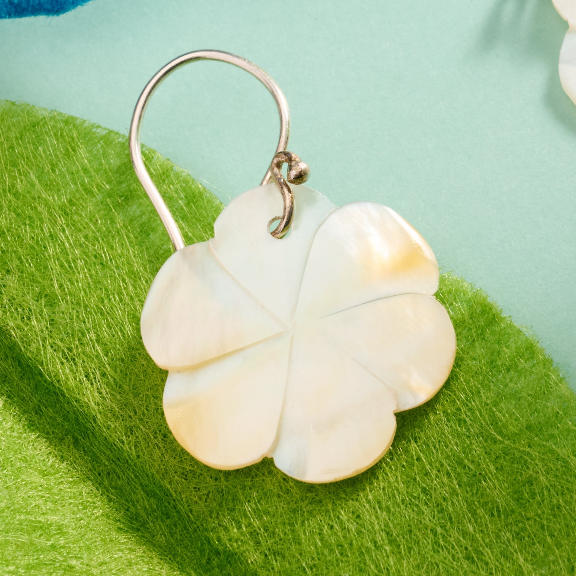 "Seroja" Mother of Pearl Earrings