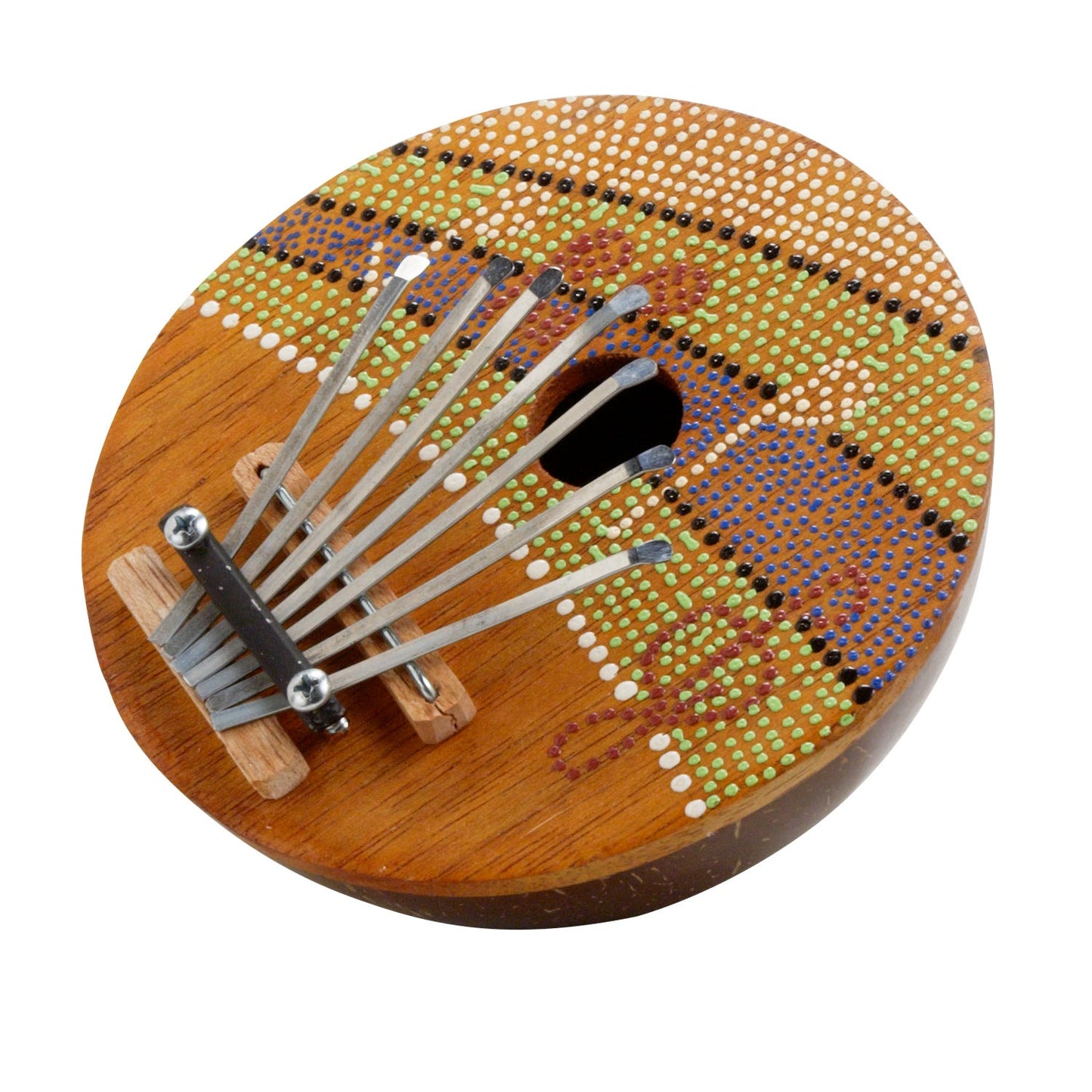 Thumb piano dots coco/wd 6Dx3