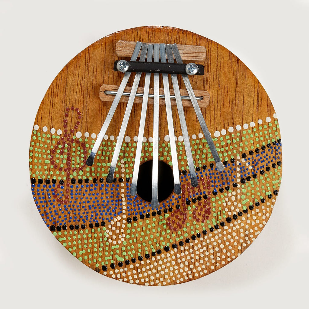 Thumb piano dots coco/wd 6Dx3