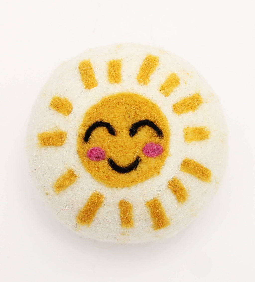 Eco Wool Dryer Balls, "Earth and Sun"