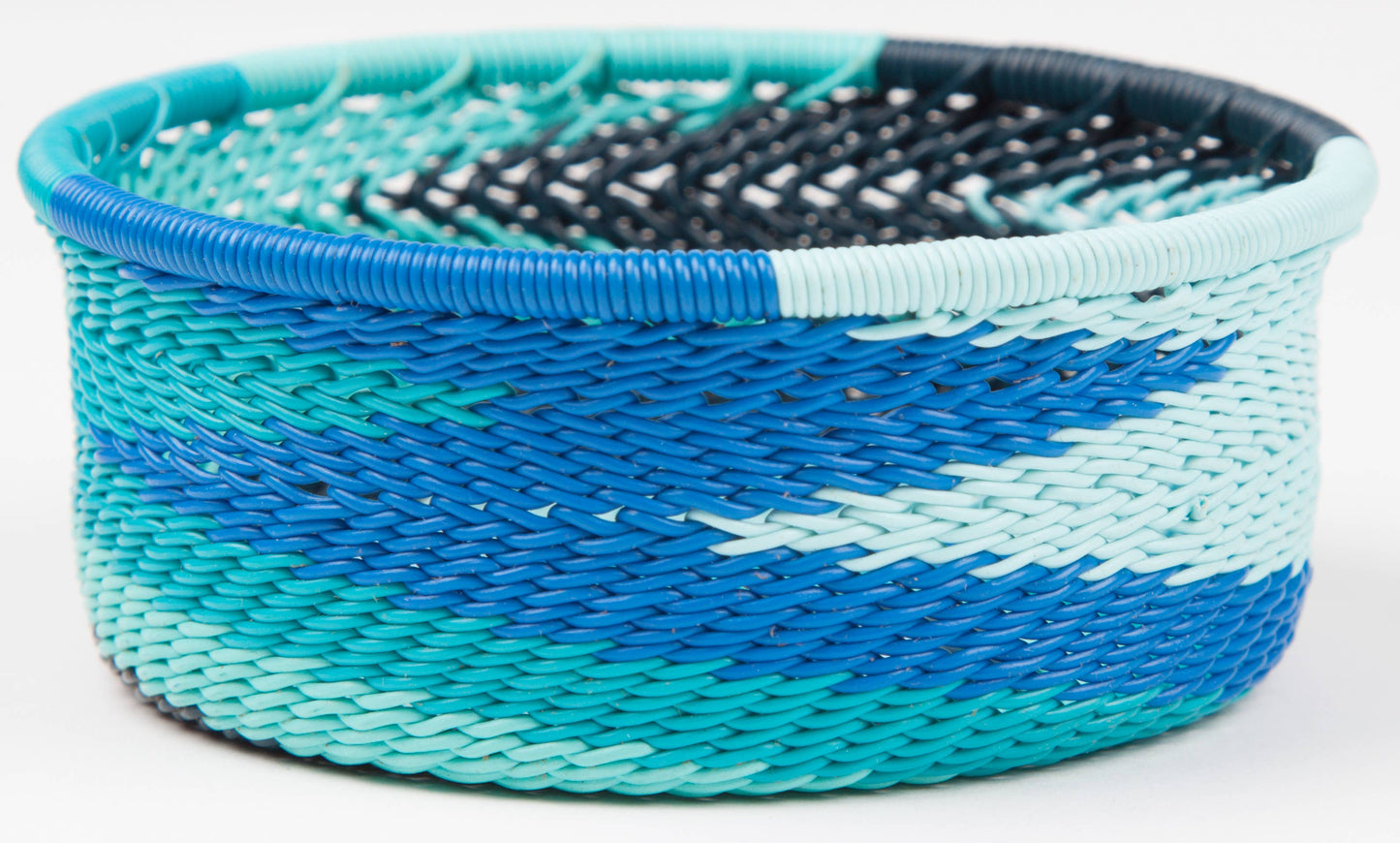 "Tuna Can" Zulu Wire Basket, Assorted Colors