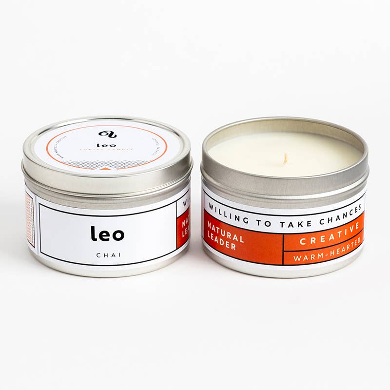 Travel Tin Candle, 6 oz - Zodiac Collection