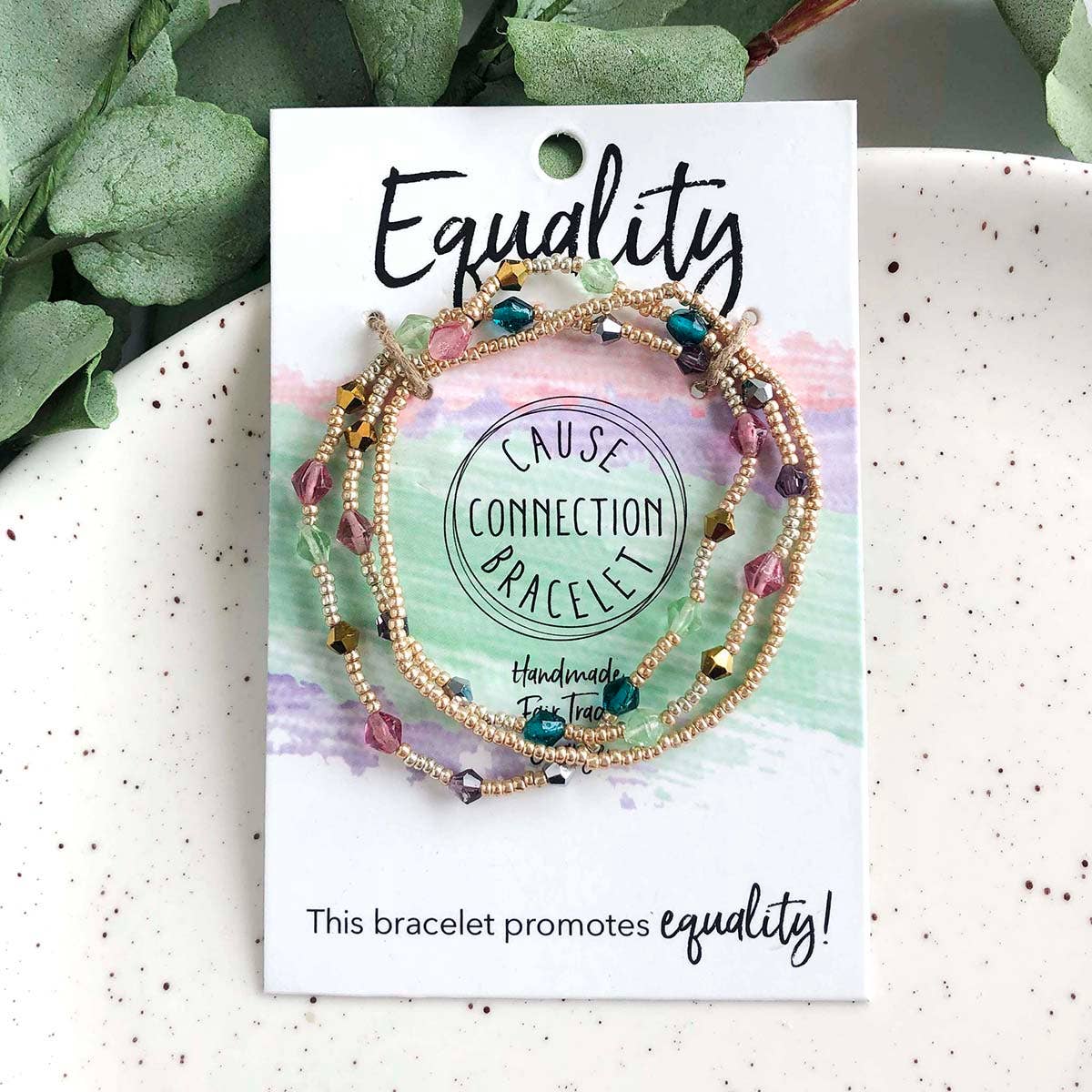 Multistrand Bracelet, "Cause Connection: Equality"