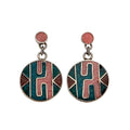 Peruvian Pathway Disk Earrings