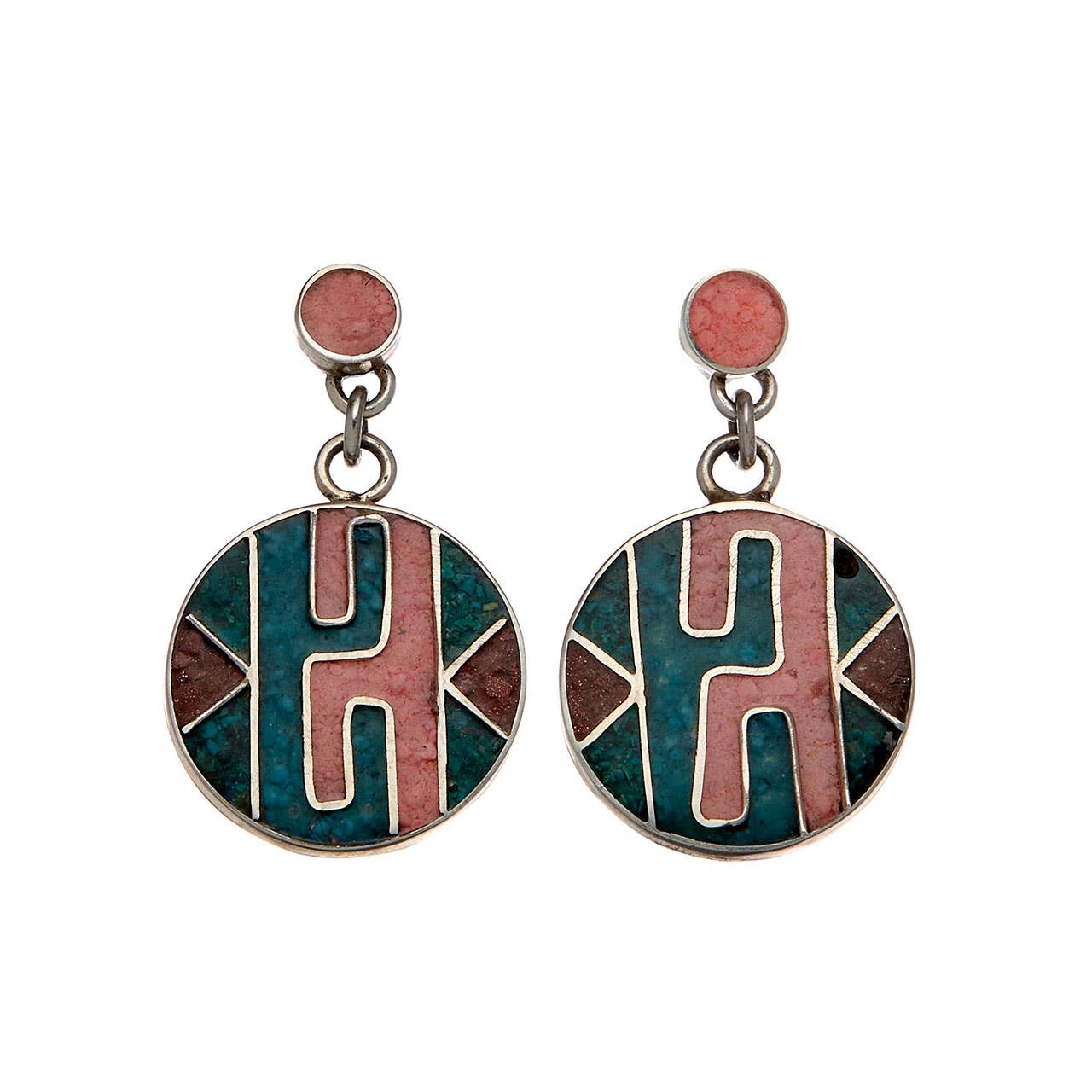 Peruvian Pathway Disk Earrings