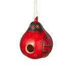 Cardinal Gourd Birdhouse