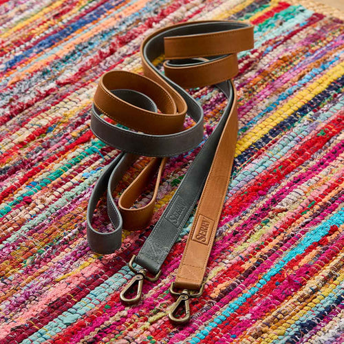Camel Tan Leather Pet Leash