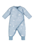Muslin Side Snap Kimono, " Clouds"
