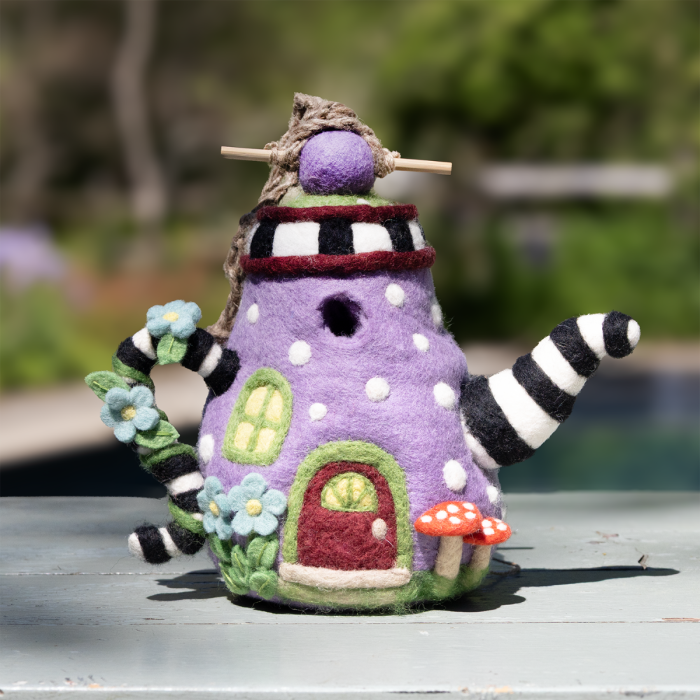 Wonderland Teapot Birdhouse