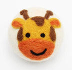 Eco Wool Dryer Balls, "Animals"