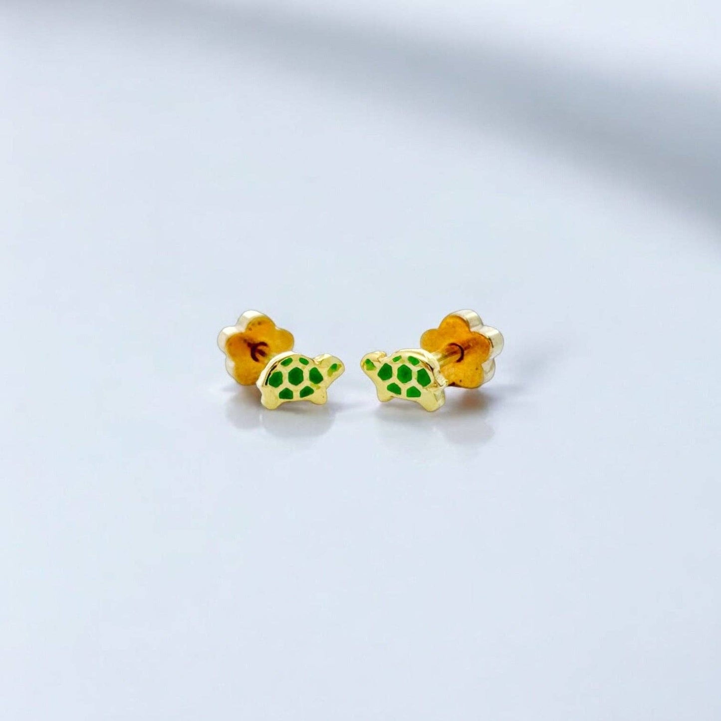 Turtle Tiny Stud Kids Earrings