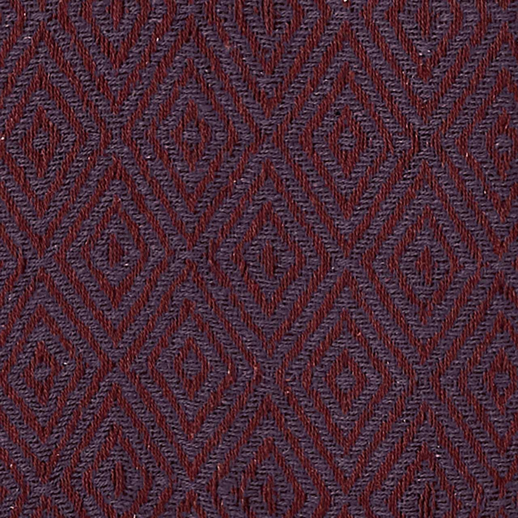 Plum Diamond Rethread Throw