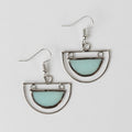 "Half Moon" Capiz Earrings