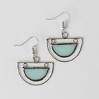 "Half Moon" Capiz Earrings