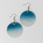 "Calao" Ombre Capiz Drop Earrings