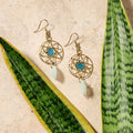 Capiz Shell "Tubig Suncatcher" Earrings