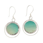 "Sea Horizon" Capiz Shell Earrings