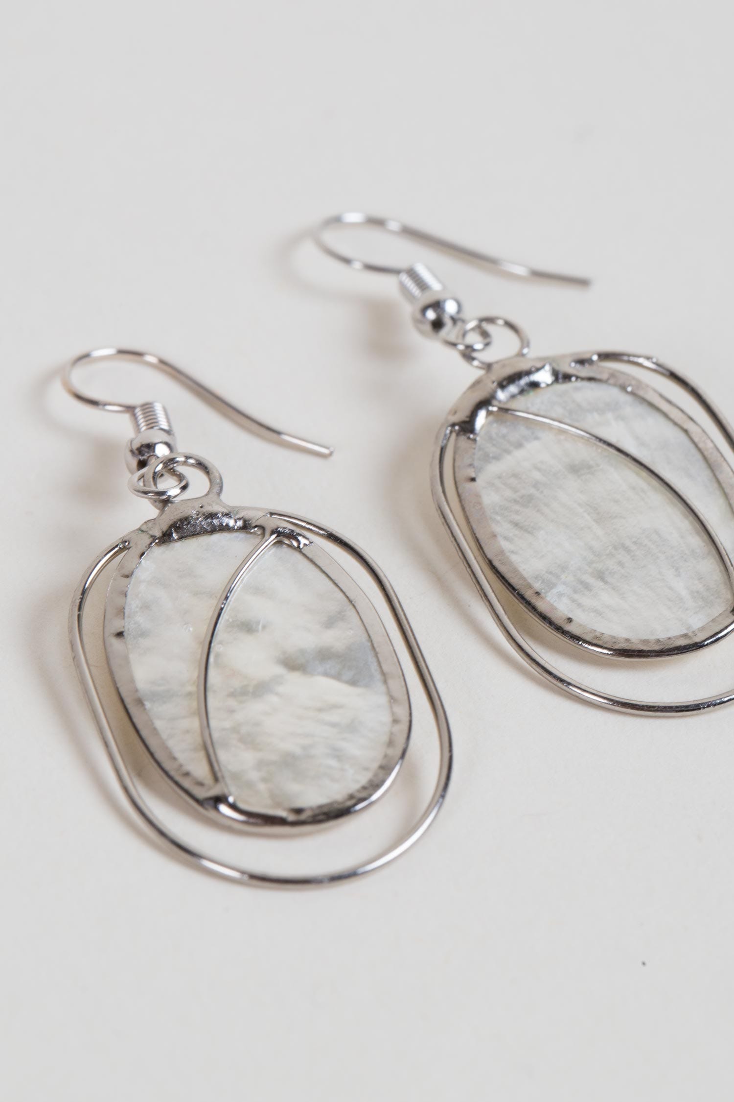 "Fair Lady" Capiz Shell Earrings