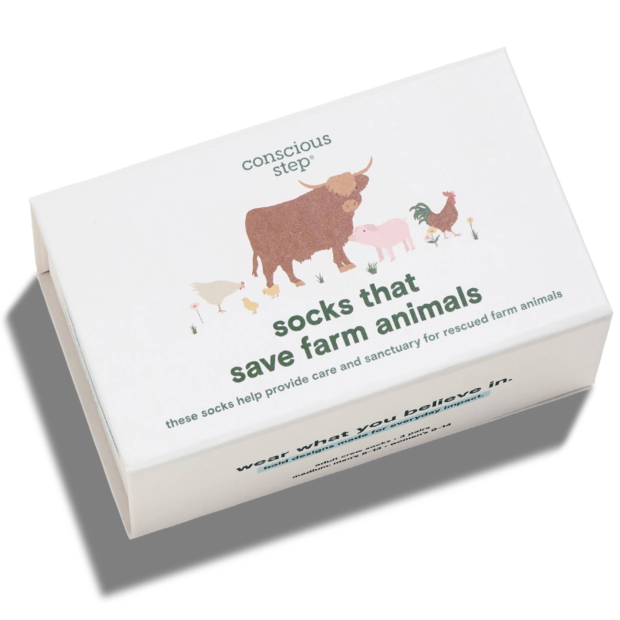 Boxed Set Socks that Save Farm Animals