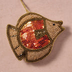 Chamak Beaded Fish Ornament