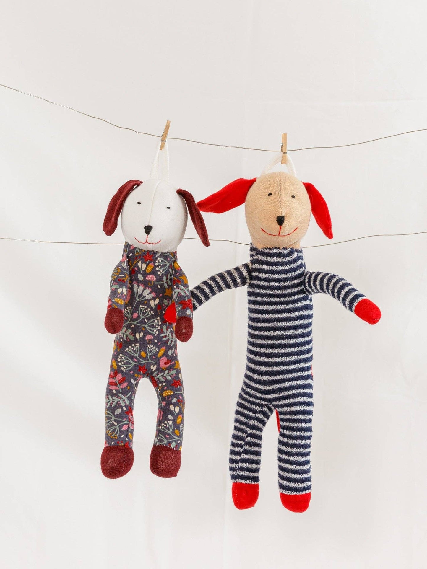 Organic Cotton Toy, "Scrappy Dog"^