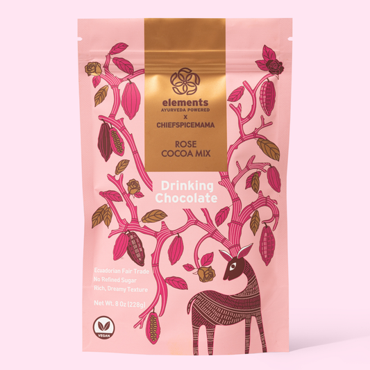 Rose Vegan Drinking Chocolate